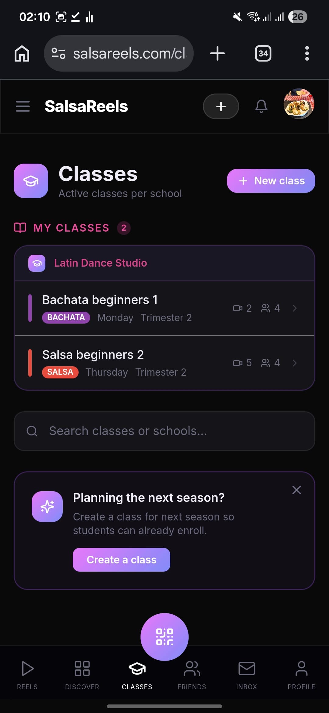 Classes